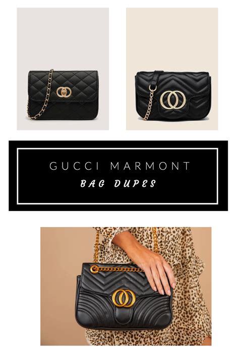 gucci marmont bag dupe amazon|gucci bamboo dupe.